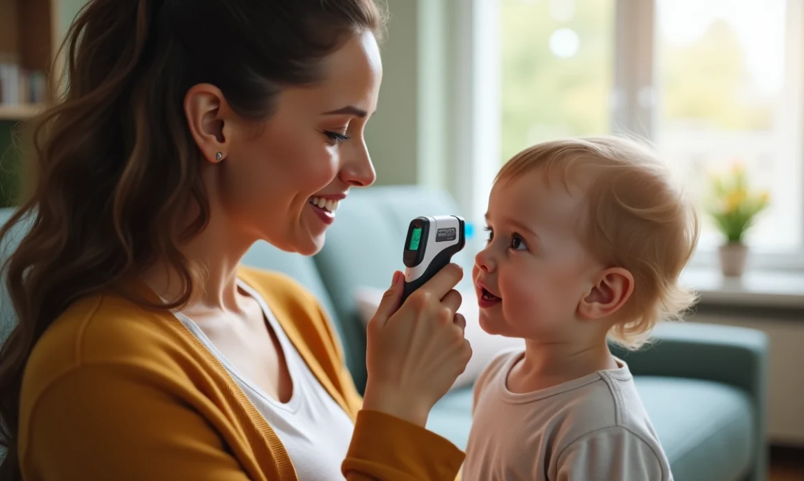 Thermomètre auriculaire : l’outil indispensable pour surveiller la pyrexie chez les enfants